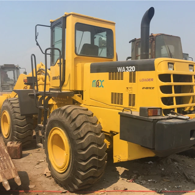 USED komatsu wheel loader second hand wa320-3 komatsu