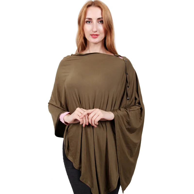 Nursing poncho maternity poncho maternity clothes nursing tops breastfeeding maternity poncho top multi use beach cover ups