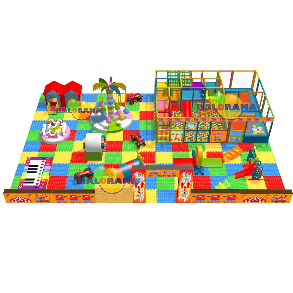 150 Sqm Kids Soft Play  Indoor Playground