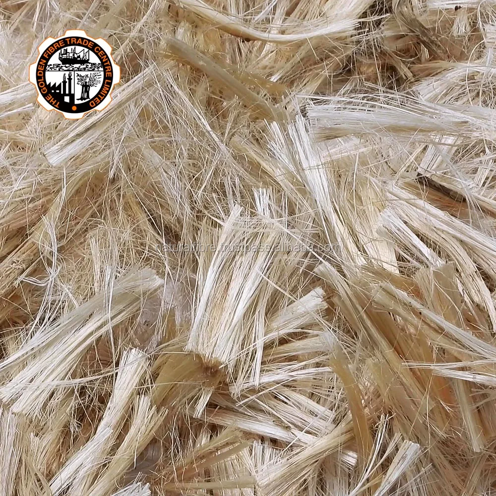 
Standard Quality 100% Natural Automotive Interior Carded Cut Kenaf Fiber Bangladesh 