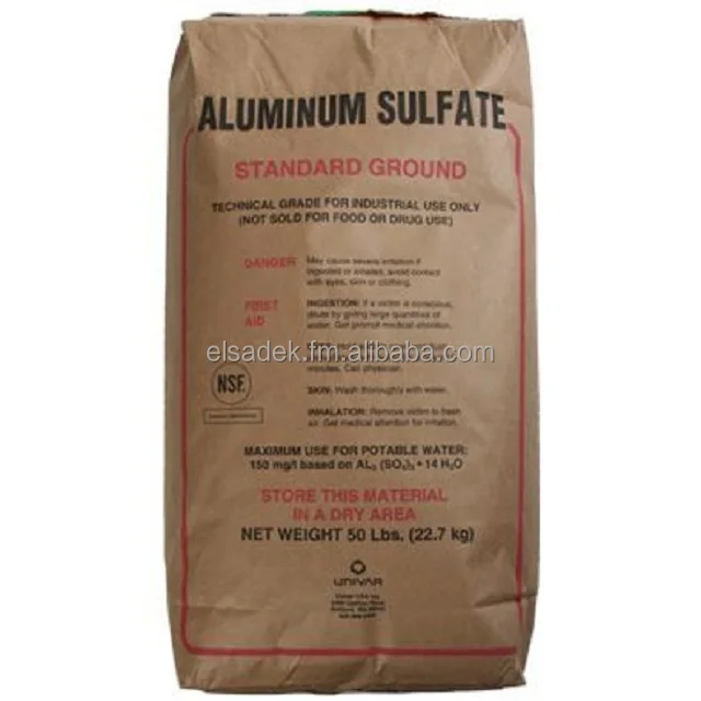 
Aluminum Sulphate 17% For Water Treatment 