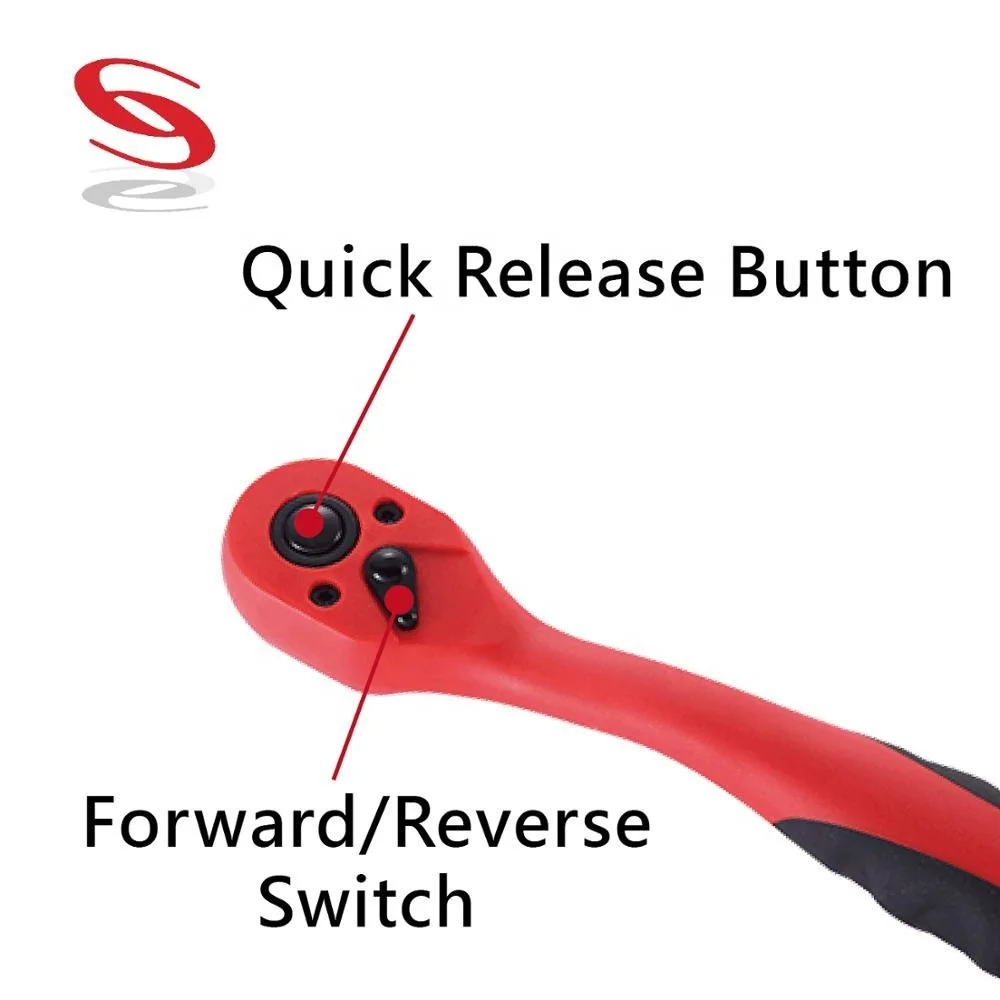 Изолированный нейлоновый ключ с трещоткой 1/4 дюйма 3/8 1/2