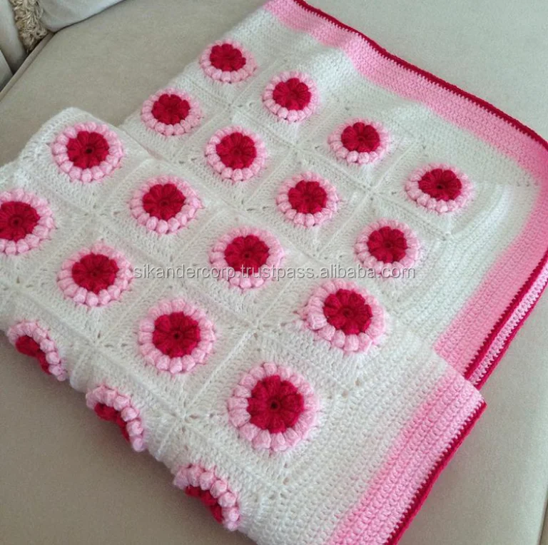 
Crochet Handmade Baby Blanket 