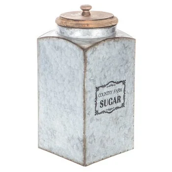 UNIQUE KITCHEN STORAGE CANISTER WITH WOOD LID HOT SELLING CANISTER WITH WOOD LID UNIQUE CANISTER WITH WOOD LID