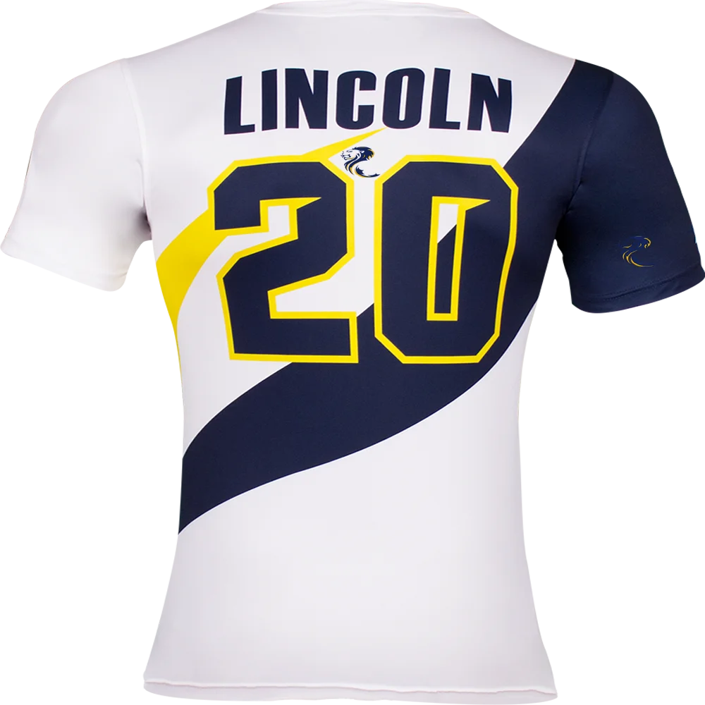 Supplier Sports Products Customized Sublimation team Name Goli Jersey sports wear full Sublimated Shiny Ball Gole Jersey