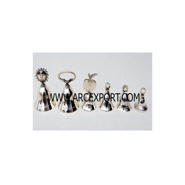 brass shiny polished metal antique bell