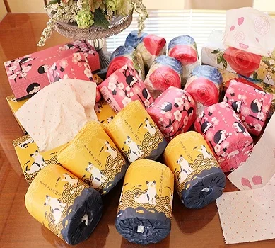 Japanese high quality recycled pulp toilet paper japan, looking for distributor in Hong Kong