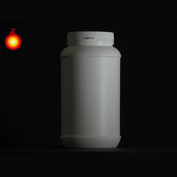 30ml~1200ml lift cover white round HDPE plastic pill bottle empty powder bottle chewing gum medicine jar bottle