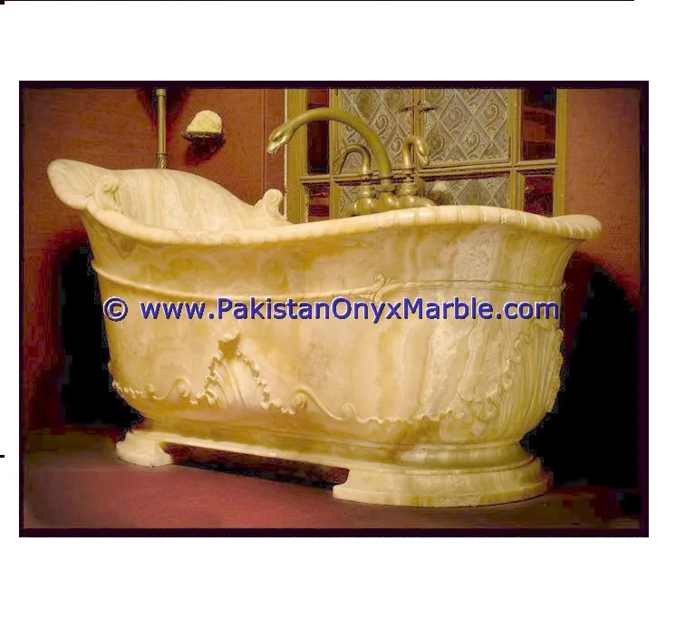 Onyx Bathtubs | Onyx Soaking Tubs | Custom Onyx Bath Tubs