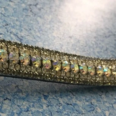 
Пять рядов радужных/серых кожаных бровей 