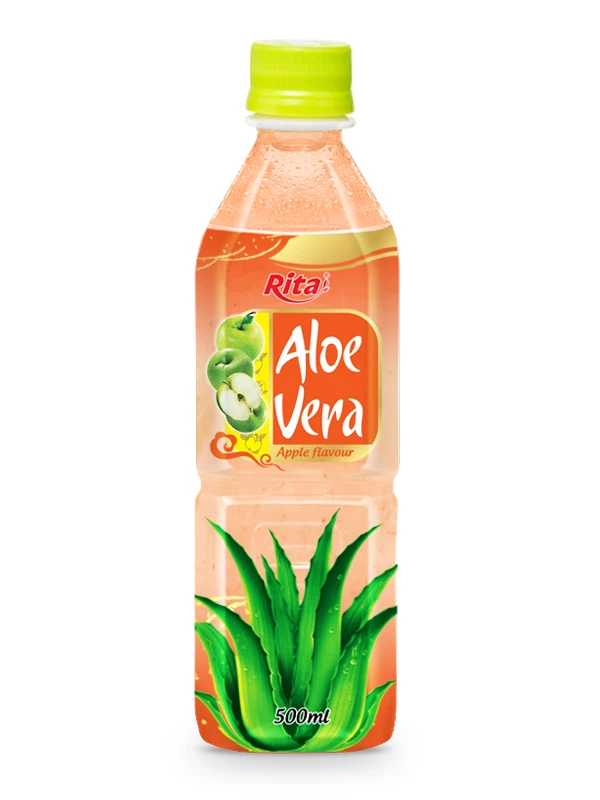 500ml Pet Bottle Raspberry Flavour Aloe Vera Drink Vietnam Natural Provide Vitamins Minerals Amino Acids And Antioxidants