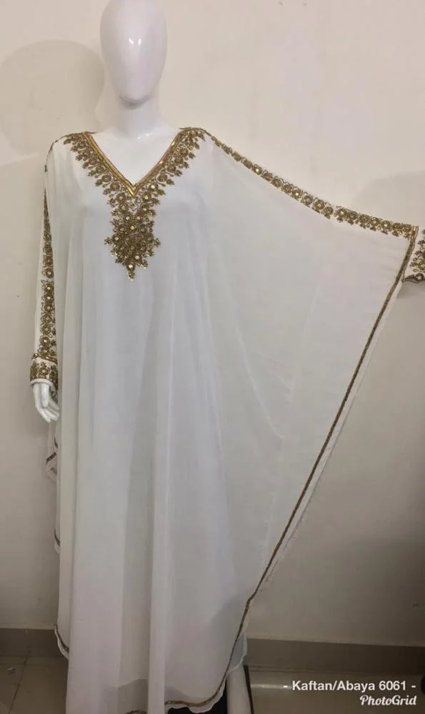 Trendy New Models DUBAI MOROCCAN STYLE Dress Party Wear Gown FARASHA ABAYA KAFTAN CAFTAN for Women Full Natural OEM Service