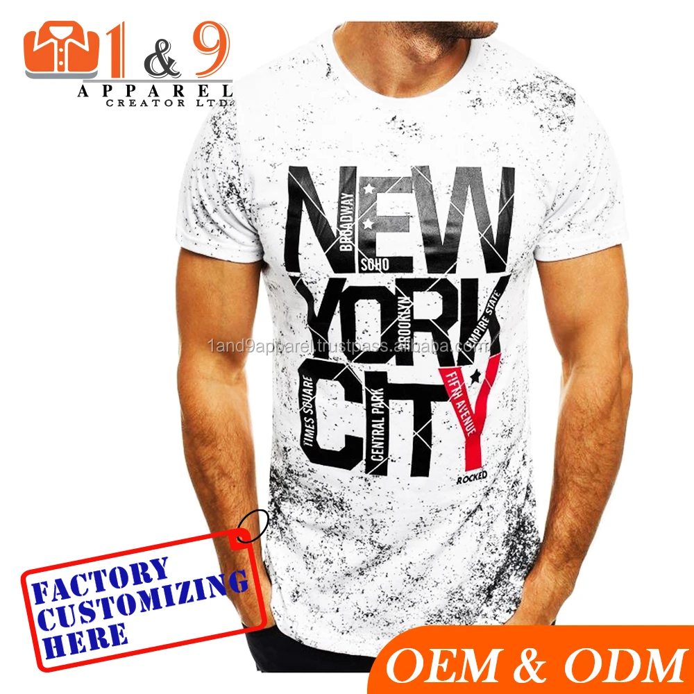 Wholesale Cheap Customize Printed Logo T Shirt for Men 2017 OEM 100% Cotton T Shirts Blank Print / Embroidery OEM Service Adults