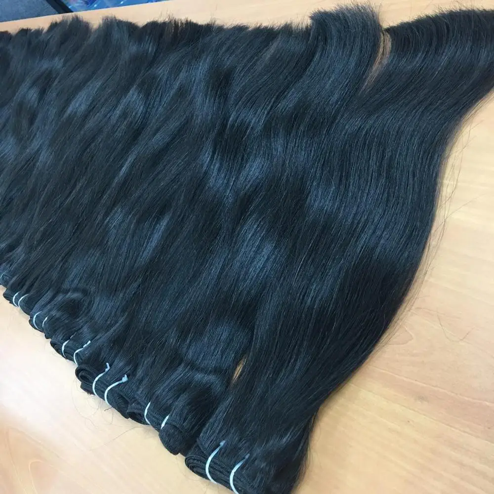 VIETNAMESE RAW ORGANIC DOUBLE DRAWN VIRGIN HAIR ONE DONOR 14 INCH