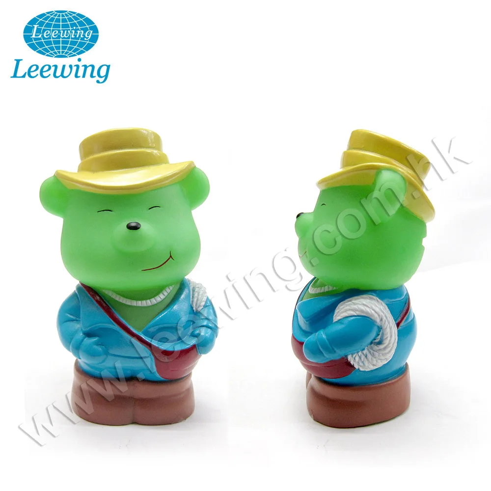 Ceramic Mini Teddy Bear Coin Bank Money Saving Box