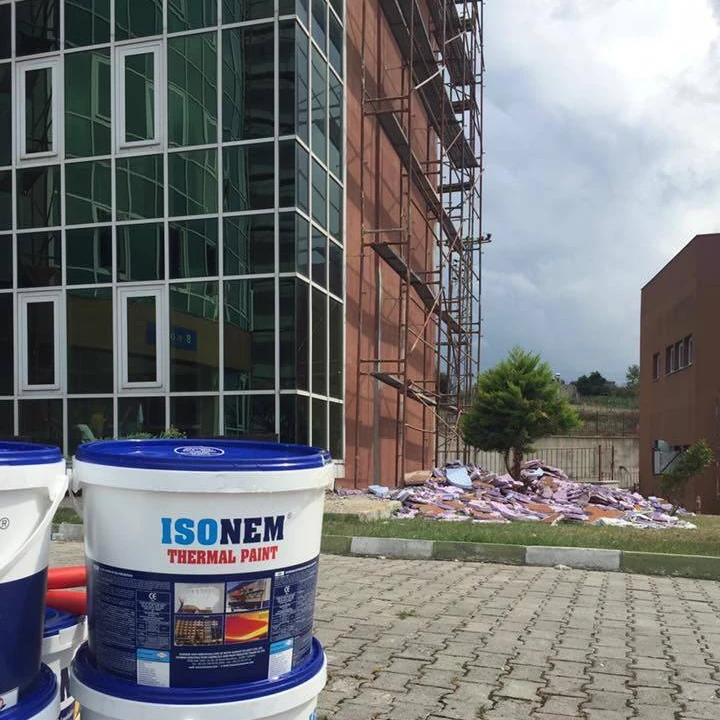 ISONEM THERMAL PAINT (Thermal Insulation, Heat Insulation Paint for Exterior and Interior Wall) - 10 LITERS SIZE