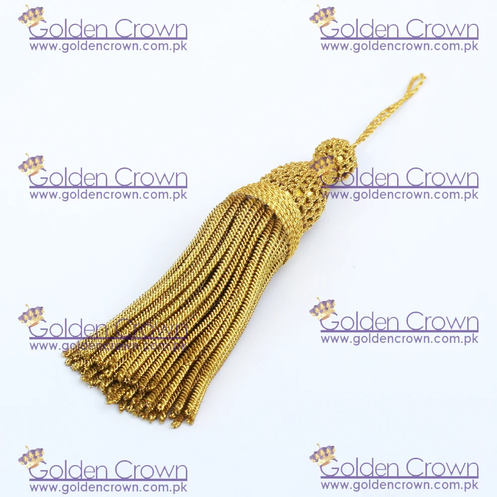 French Gold Bullion Tassels | Wholesale Decorative Bullion Tassel | Bullion Tassels Supplier