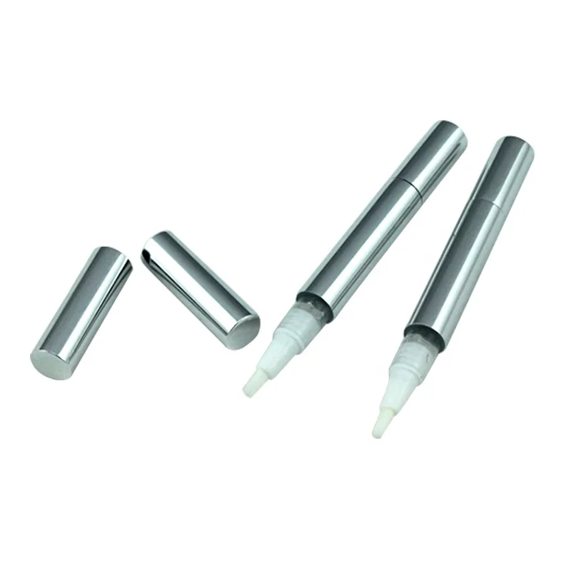 Прямые поставки от производителя 2 мл пустые косметические средства отбеливатель зубов ручка корпуса для отбеливания и ногтей с щеткой