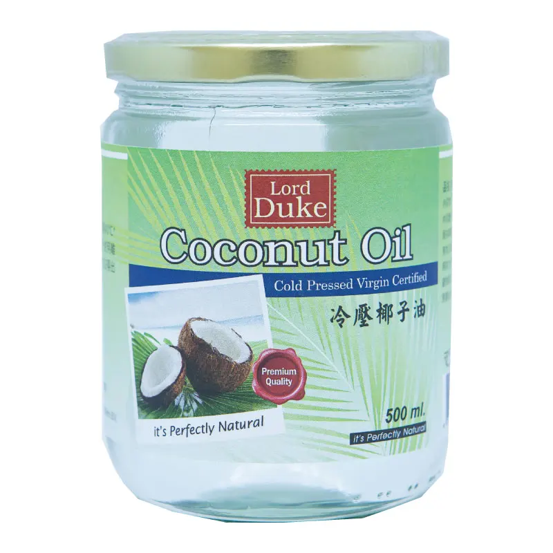 Lordduke Extra Thailand Cold Pressed Organic Virgin Coconut Oil mct