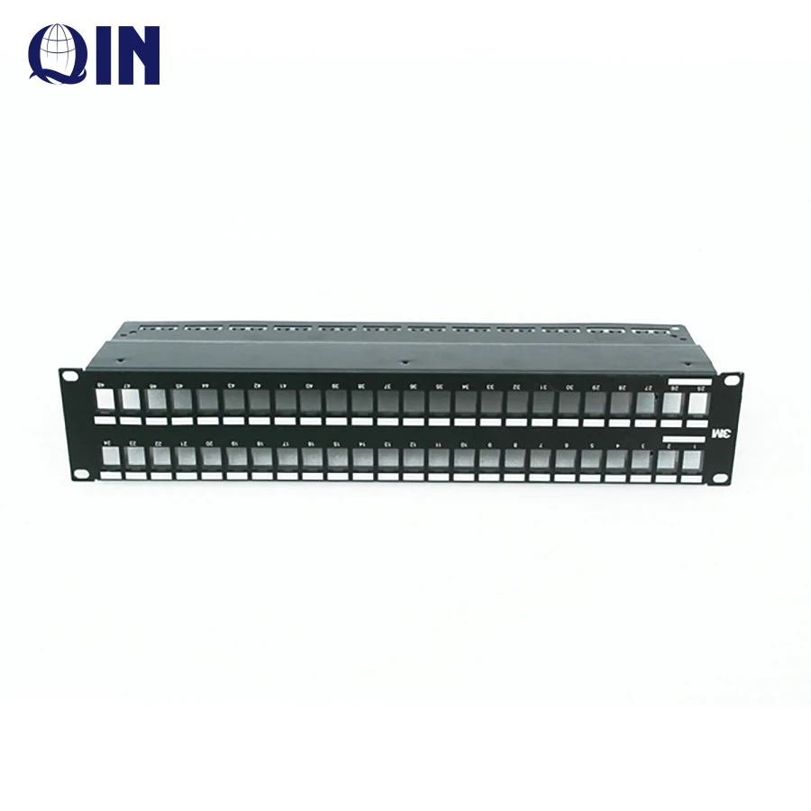 3M 48 Port blank Patch Panel FTP Cat5e CAT6 LSA IDC