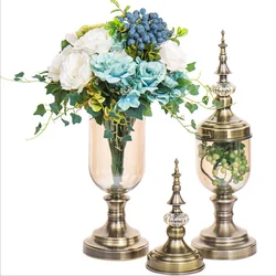 Classical post modern simple design decorative home indoor tabletop dry flower vase