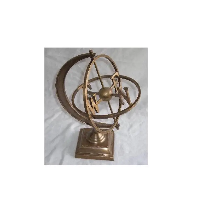 
Cast Brass Armillary in Antique finish 