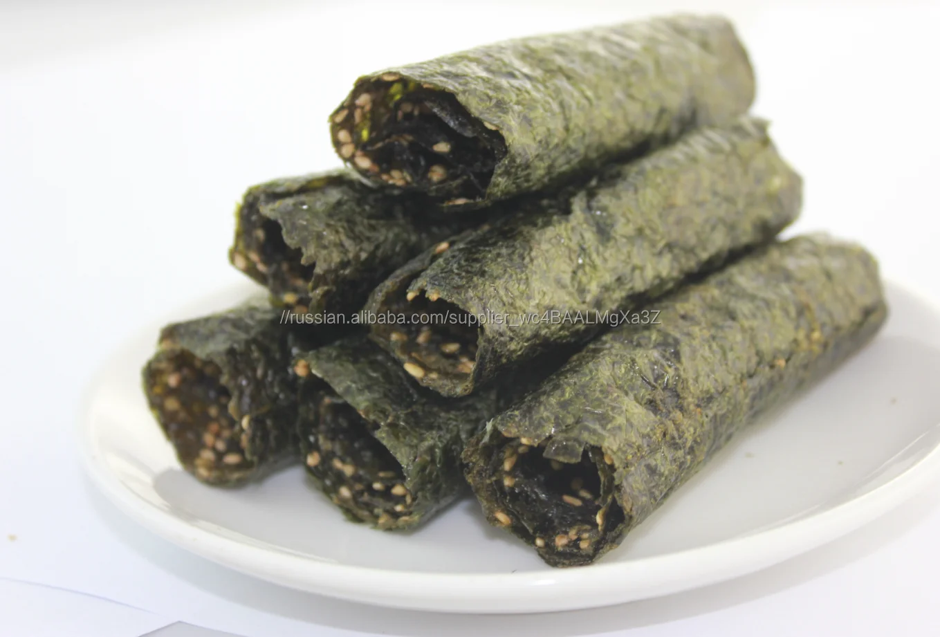 Чипсы Нори Рол из Морских Водорослей Со Вкусом Васаби