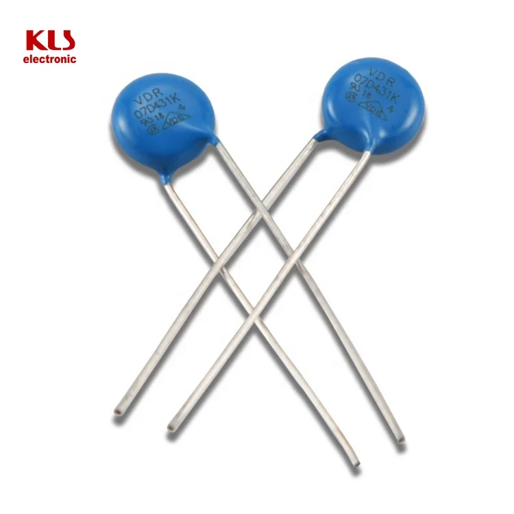 
KLS6-07D431K VDR ZOV 430V 1.75KA disc 7mm 3movs varistor 