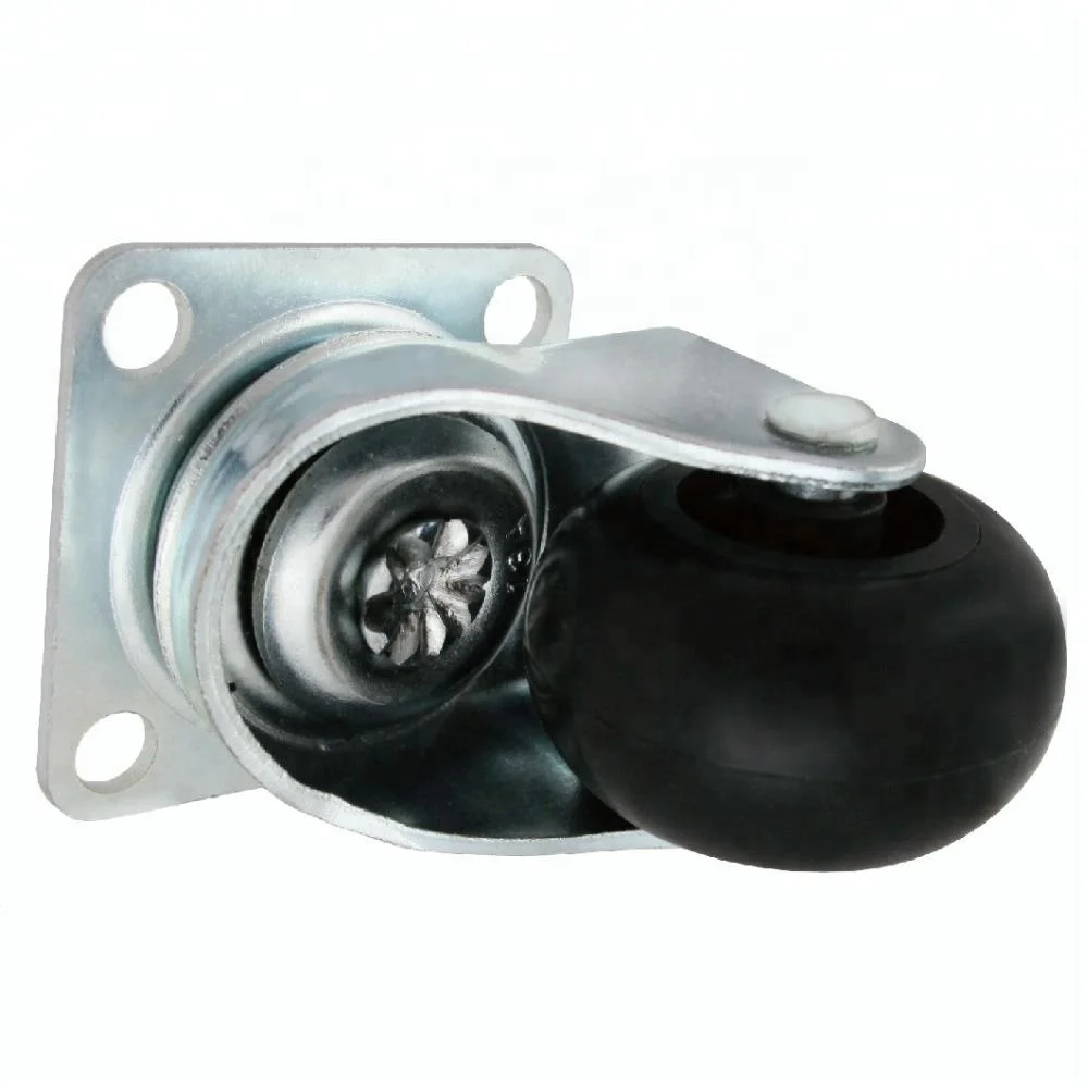 CCE Caster 38mm OEM PU Plate Wheel For Industrial