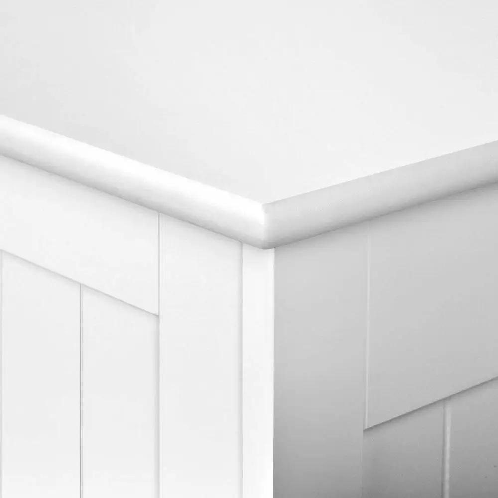 Популярный детский органайзер для хранения No.4116, Деревянный Ящик для игрушек из МДФ белого цвета