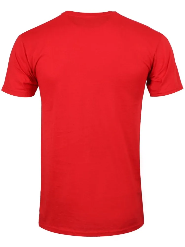 O neck without collar navy blue t shirts wrinkle free cotton polyester fabric washable durable smooth touch high quality