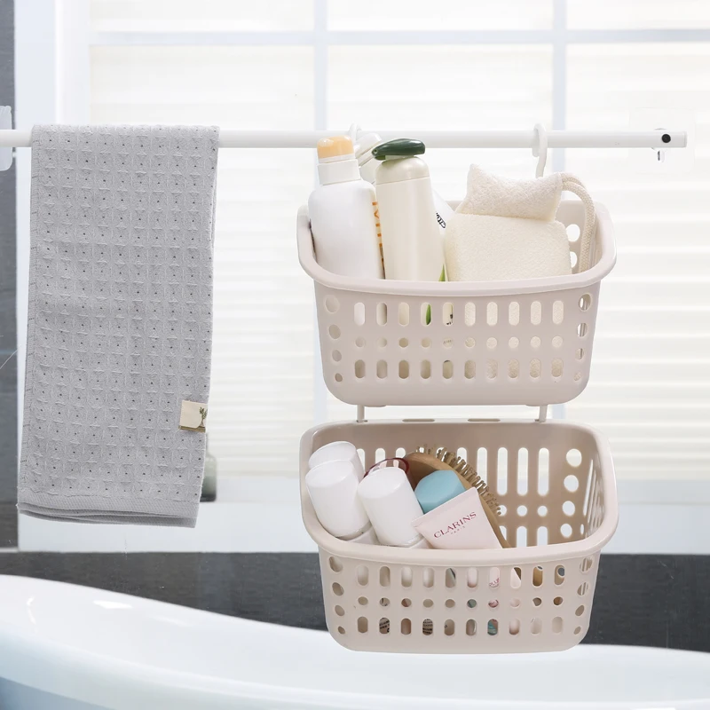 Stackable Bath Toy Organizer Storage Basket