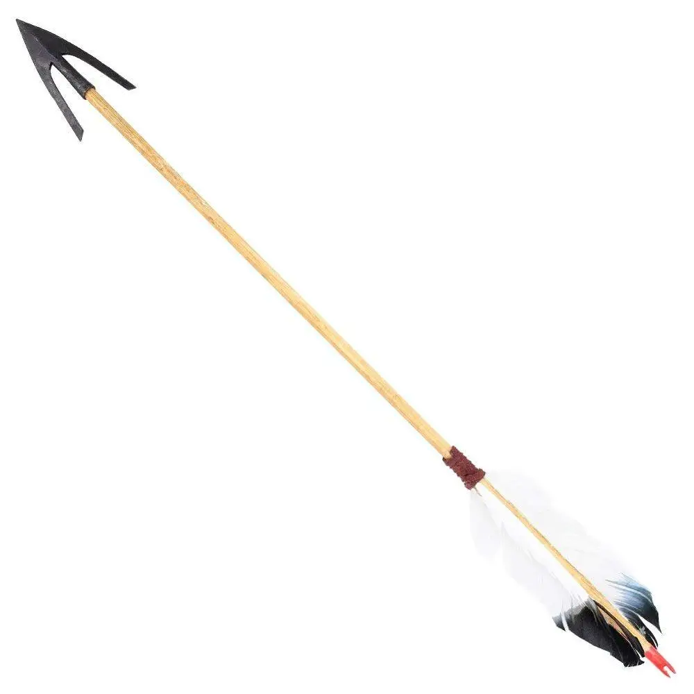 Средневековые европейские ласточкины хвост стальной наконечник стрелы ручной работы NE 603