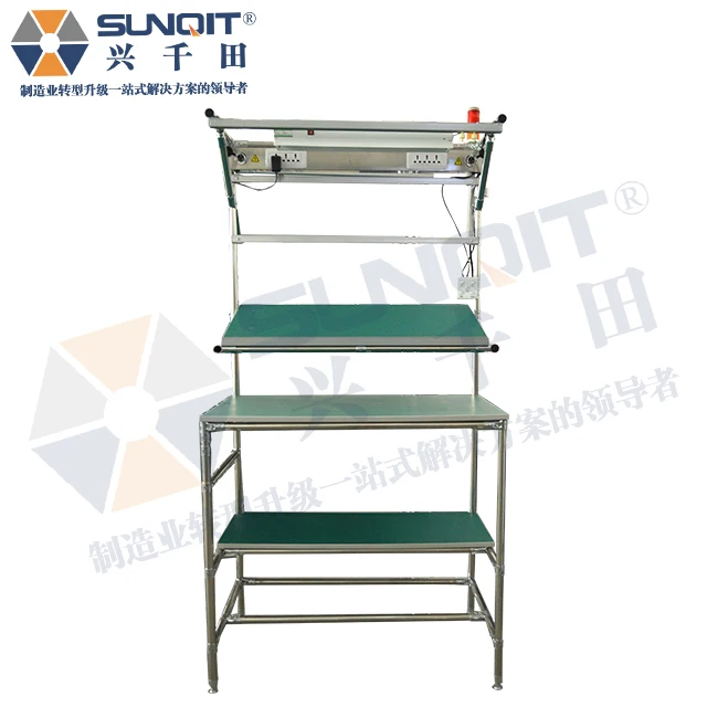 Lean manufacturing the first class assemble worktable workbench work station rack system