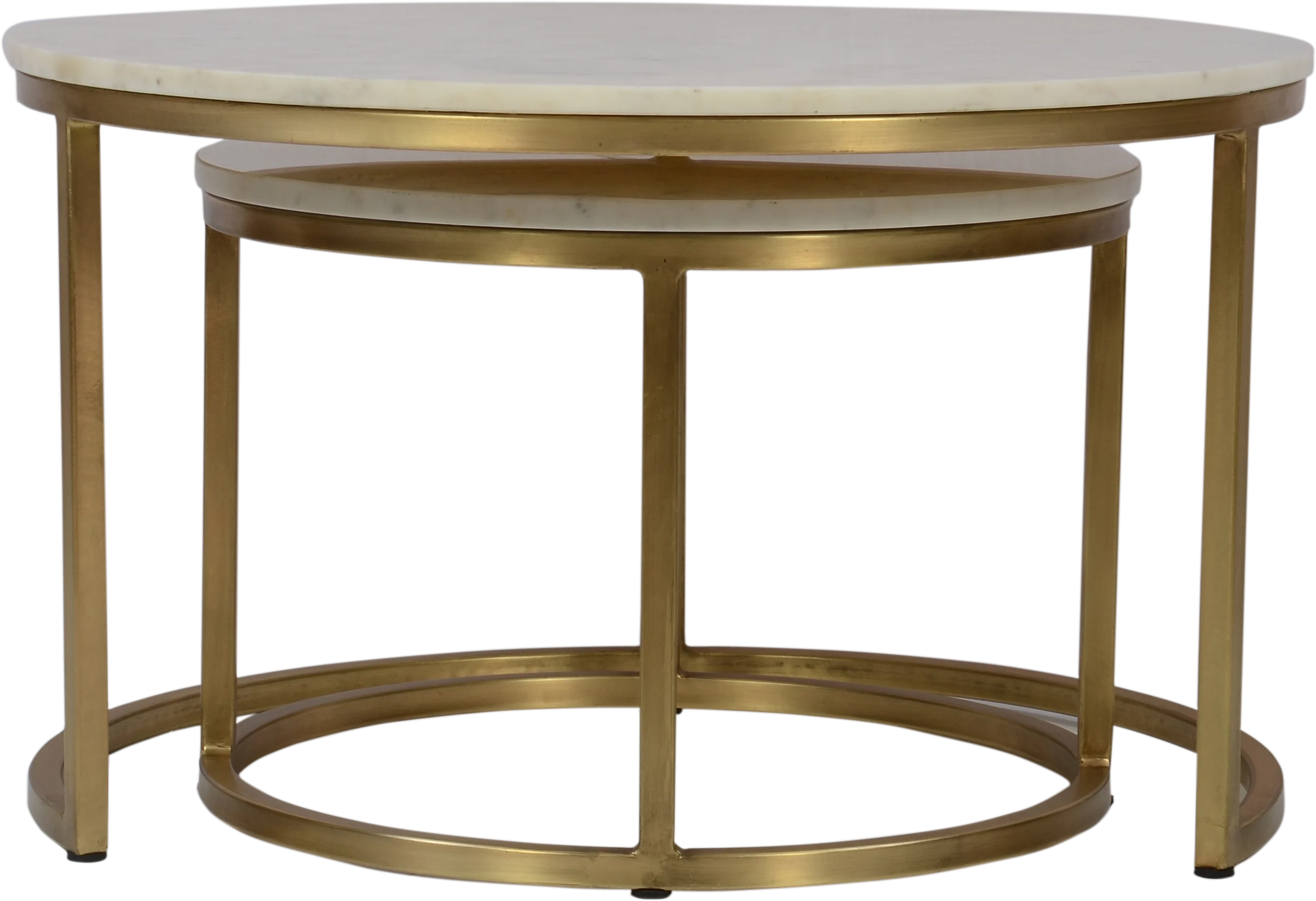 
Nesting Coffee Table with Marble top 