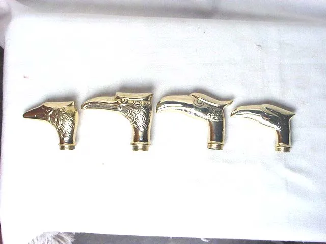 Brass eagle had handles for walking sticks, sword, umbrella and canes / for entertainment / camping & hiking  accessories