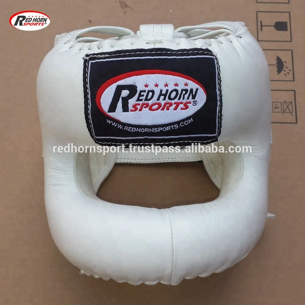 Boxing Head Guard, MMA Face Protector Muay thai Helmet Custom Leather Face protector Head gear Custom Logo headgears