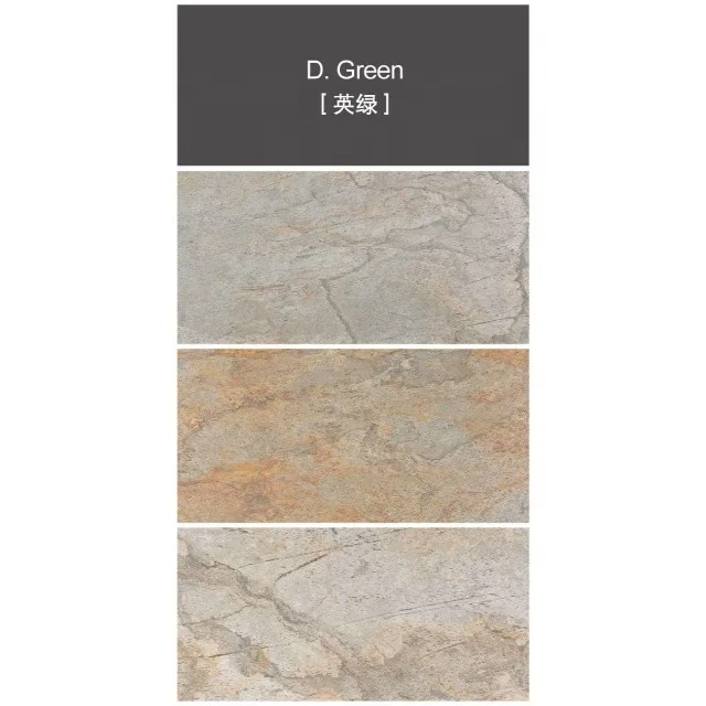 Most Popular In India Flexible Natural Deoli Green Slate Thin Flexible Veneer Sheet Exterior Wall Material