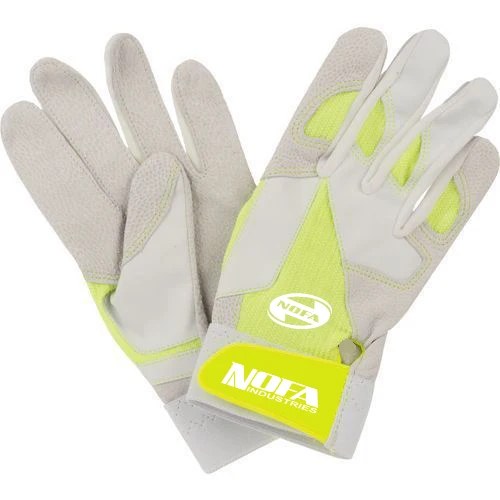 Sports MLB Batting Gloves - Powerstrap Batting Gloves Pair - Baseball + Softball Gloves - Adult