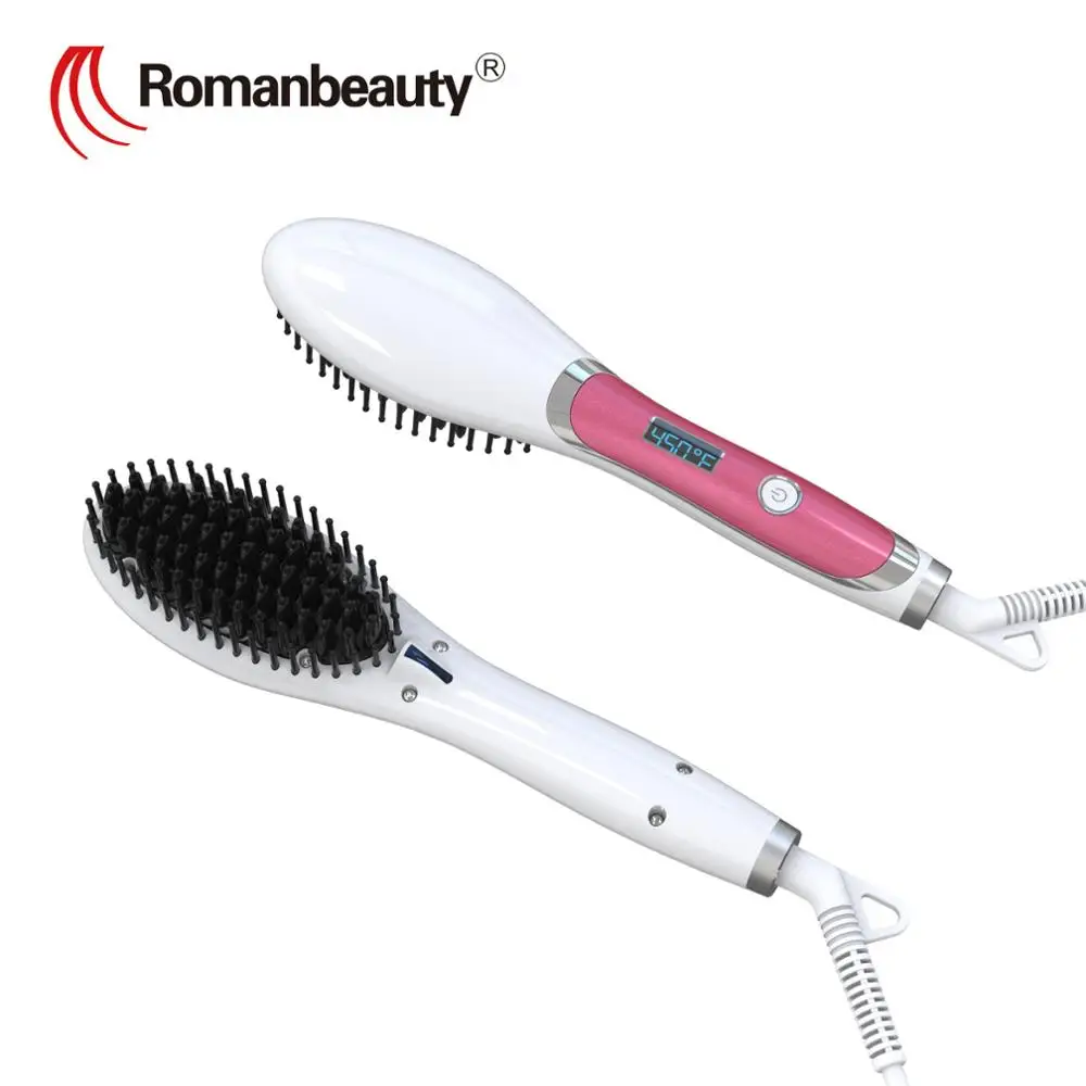 Hot brush RM-67 ceramic hair straightening brush