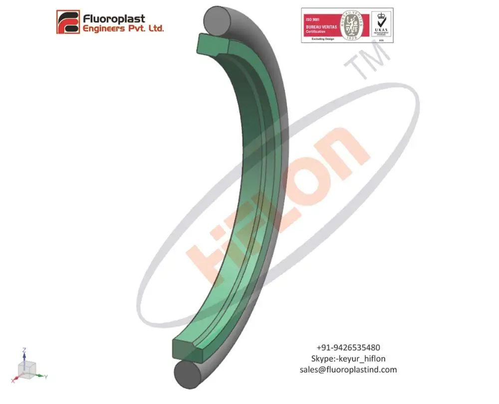 PTFE Compressor Spare Parts Step Seal Rod Piston Hydraulic Seals