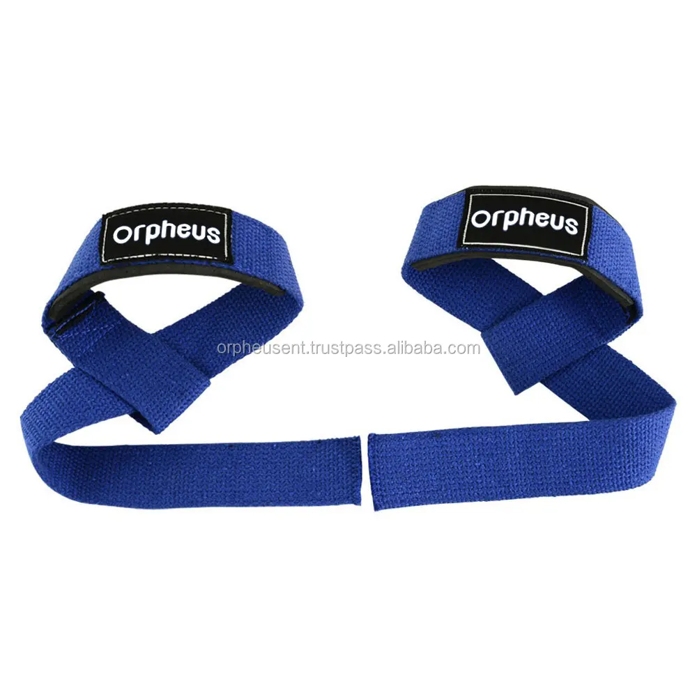 Fitness Padded Weight Lifting Training Gym Straps Hand Bar Wrist Support