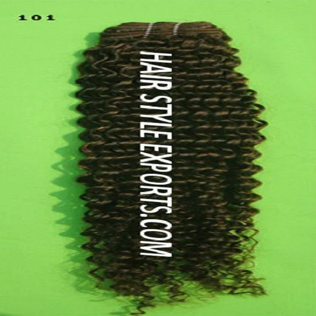 Brazilian Mink Virgin Human Hair Deep Wave Curly Semi curly human hair  Natural black tape hair extension