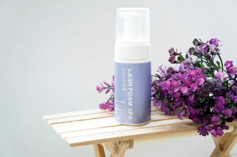 LIGHTEYES Oil Free Eyelash Extension SPA cleansing Foam 100ml