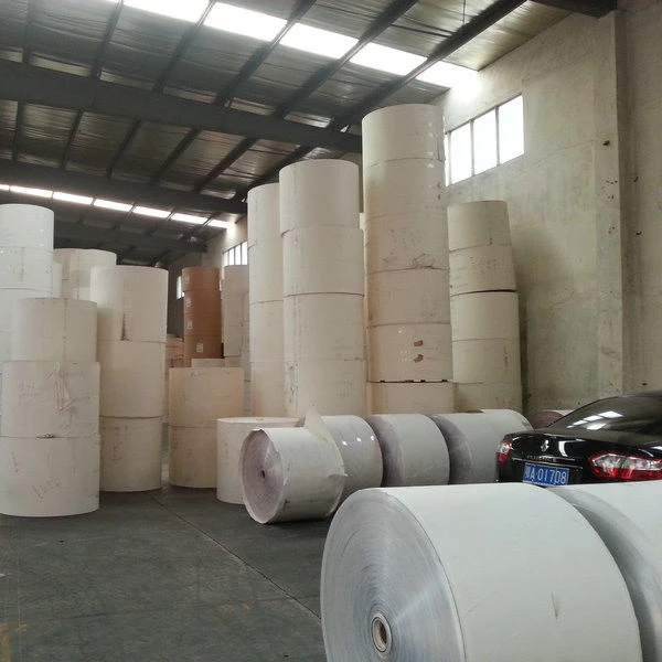 High Quality MG kraft paper jumbo roll virgin wood pulp high strength paper reels Brown Virgin Kraft Paper Roll