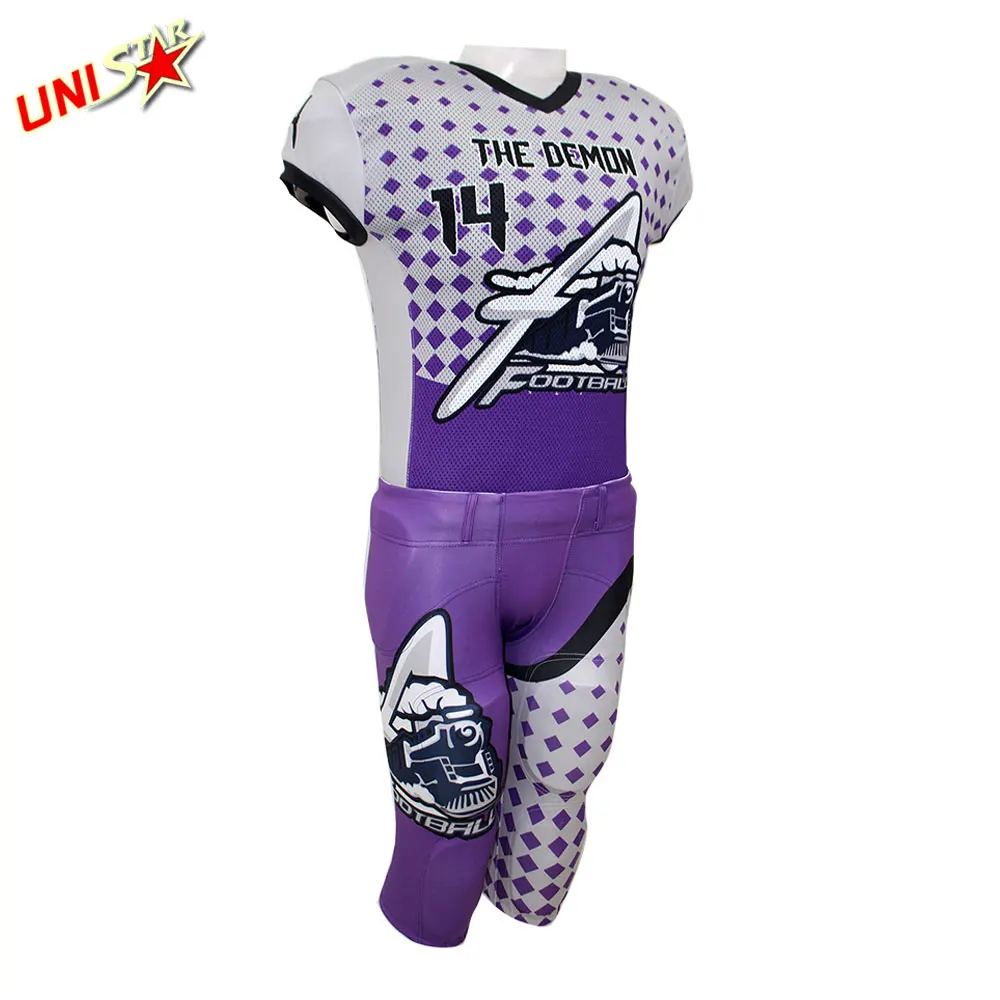 Custom Made  Sublimation American Football Uniform