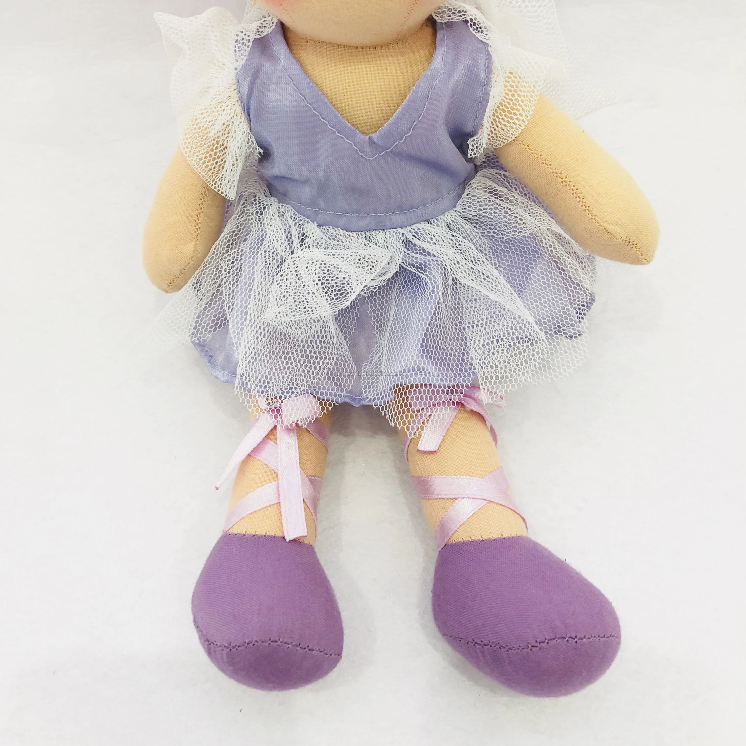 princess ballerina doll high quality stuffed plush beautiful ballet girl doll toy