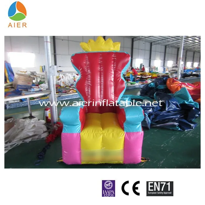 Commercial inflatable chair, inflatable furniture, inflatable sofa for sale