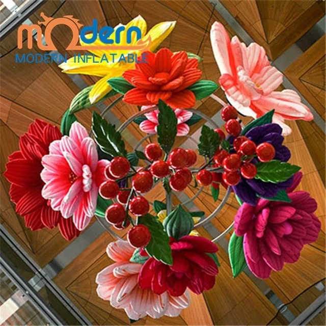 Гигантский надувной цветок для церемонии открытия/воздушный шар с подсветкой