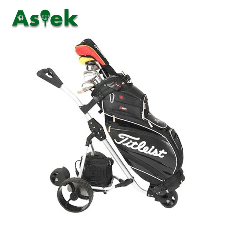 Aluminum Frame  Remote Control Golf Cart With Noiseless Turbo  Motor